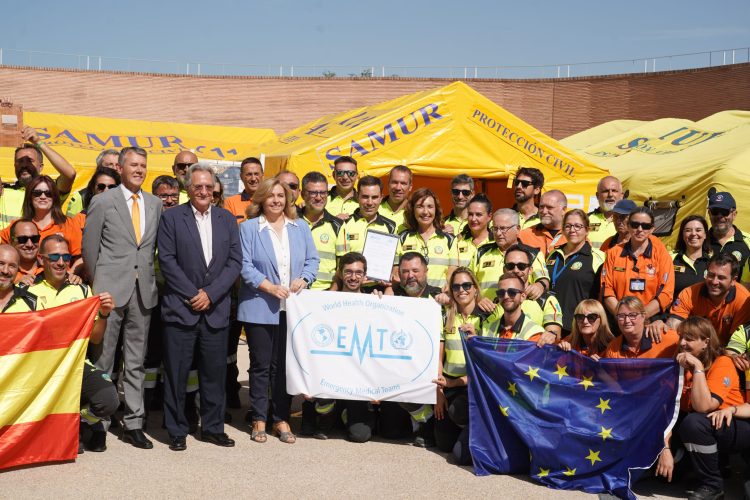 MÁXIMO RECONOCIMIENTO DE LA OMS A SAMUR-PROTECCIÓN CIVIL DE MADRID