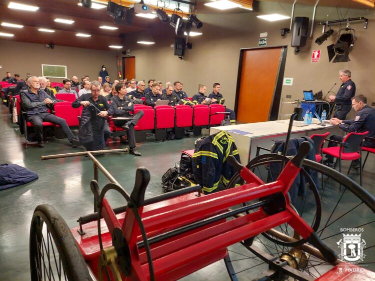 JORNADAS DE CAPACITACIÓN TÉCNICA BOMBEROS AYUNTAMIENTO DE MADRID